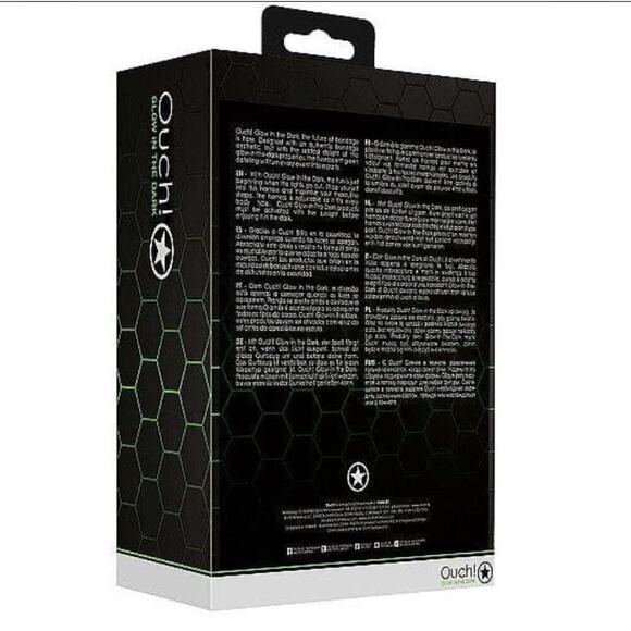 🦋B2G1🦋OUCH! Glow In The Dark NEON GREEN Neoprene Body Harness | S/M | - Picture 5 of 6